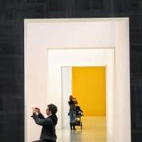 Visite d'exposition et rencontre - miroir bo